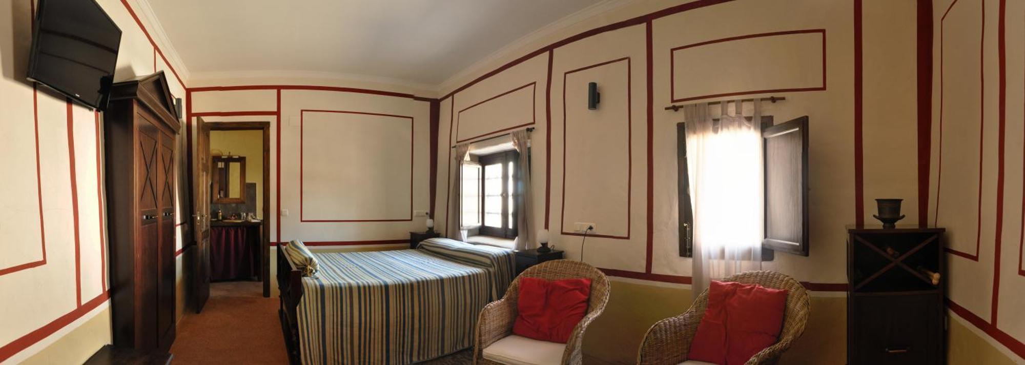 Termas Aqua Libera Guest House Aljucén Rom bilde